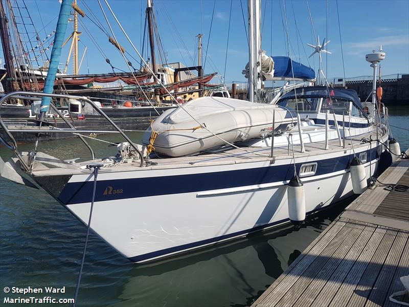 inja (Sailing vessel) - IMO , MMSI 235081092, Call Sign ZNFL8 under the flag of United Kingdom (UK)