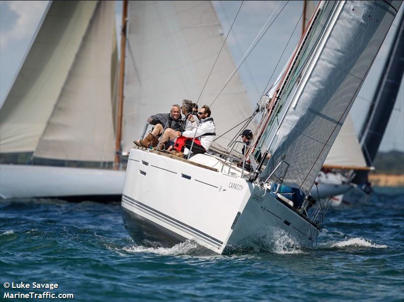 capacity (Pleasure craft) - IMO , MMSI 235083375, Call Sign 2EAB6 under the flag of United Kingdom (UK)