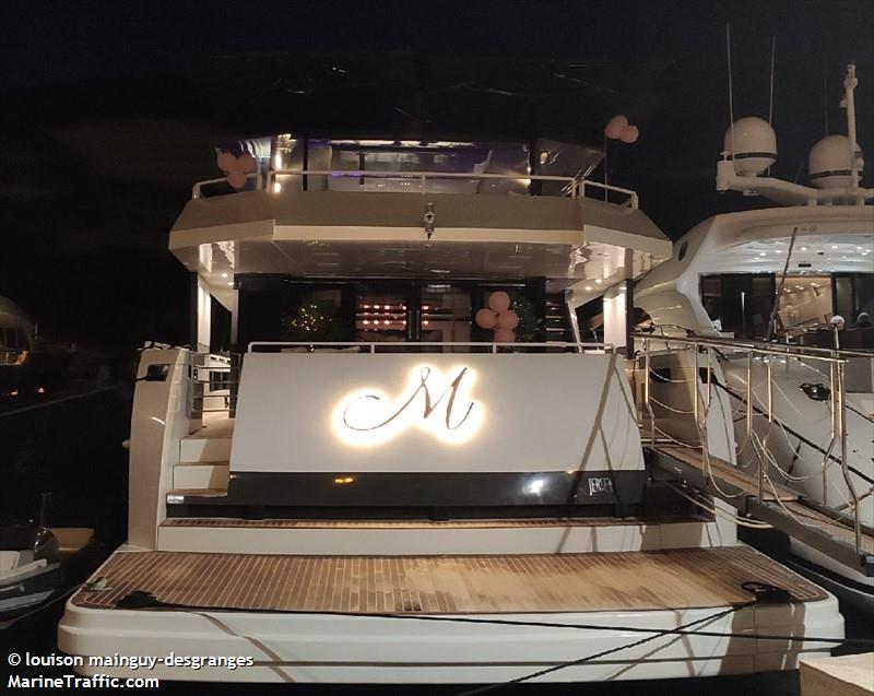 m (Pleasure craft) - IMO , MMSI 235103952, Call Sign 2HI07 under the flag of United Kingdom (UK)