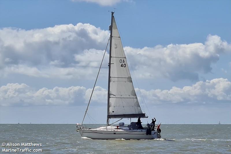 spirit of skylark (Sailing vessel) - IMO , MMSI 235113044, Call Sign MVZI8 under the flag of United Kingdom (UK)