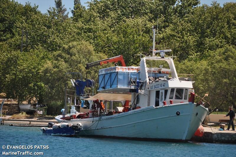 kapetan vasos (Fishing vessel) - IMO 8539045, MMSI 237959000, Call Sign SV7642 under the flag of Greece