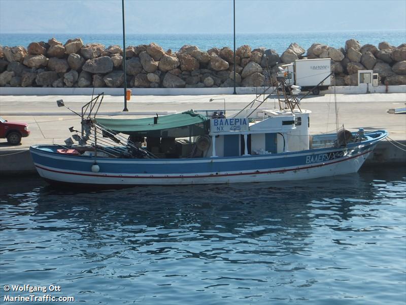 valeria (Fishing vessel) - IMO 8334770, MMSI 239236000, Call Sign SV5733 under the flag of Greece