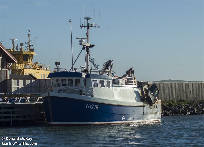 marie (Fishing vessel) - IMO , MMSI 265536090, Call Sign SFC6970 under the flag of Sweden