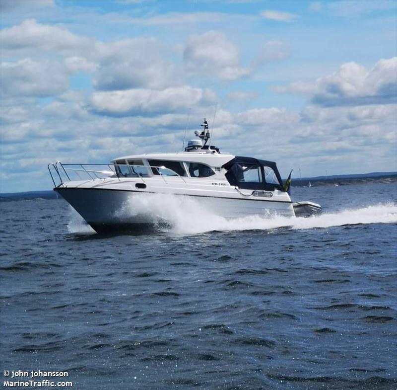 heidrun (Pleasure craft) - IMO , MMSI 265569780, Call Sign SFD2408 under the flag of Sweden