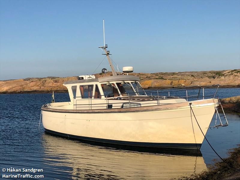 angelica ii (Pleasure craft) - IMO , MMSI 265622460, Call Sign SD 4852 under the flag of Sweden