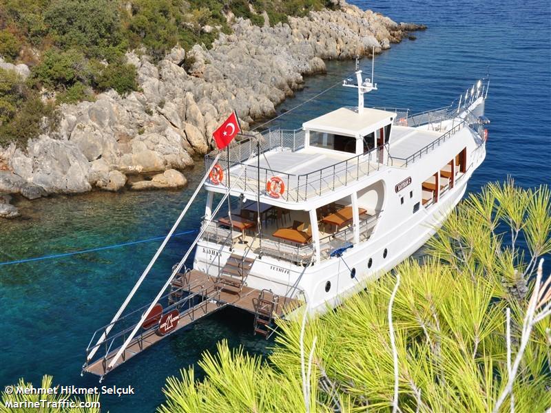 kayhan 2 (Pleasure craft) - IMO , MMSI 271043964, Call Sign TCA3271 under the flag of Turkey