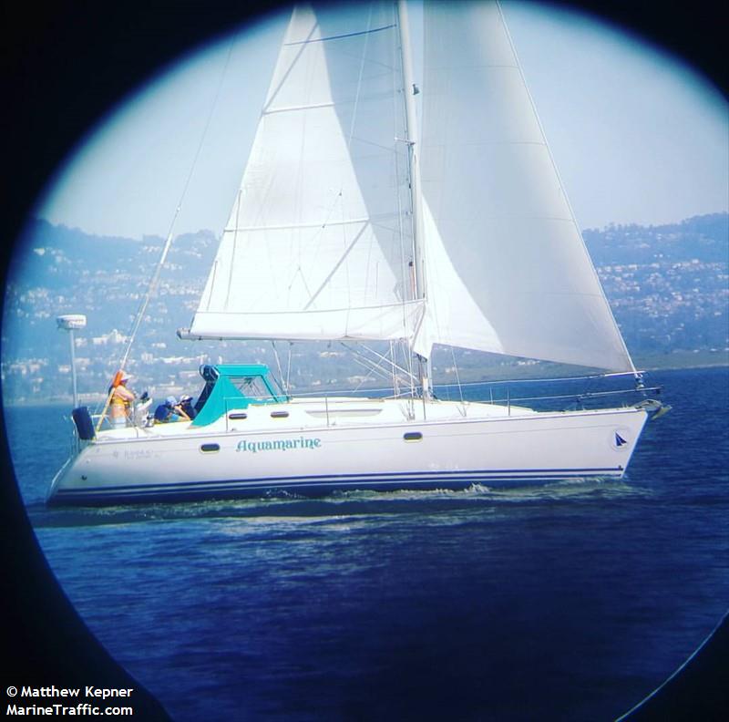 aquamarine (Sailing vessel) - IMO , MMSI 338180686 under the flag of USA