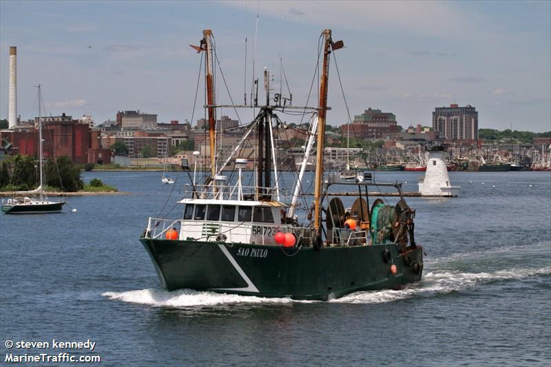 sao paulo (Fishing vessel) - IMO , MMSI 366215330, Call Sign WBA2263 under the flag of United States (USA)