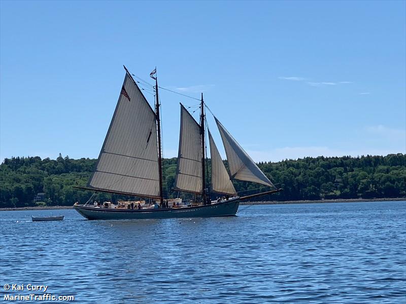 american eagle (Sailing vessel) - IMO , MMSI 366931390, Call Sign WA 2357 under the flag of United States (USA)
