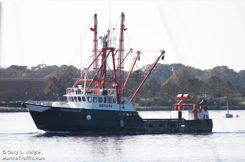 carolina capes ii (Fishing vessel) - IMO , MMSI 367654030, Call Sign WDH8036 under the flag of United States (USA)