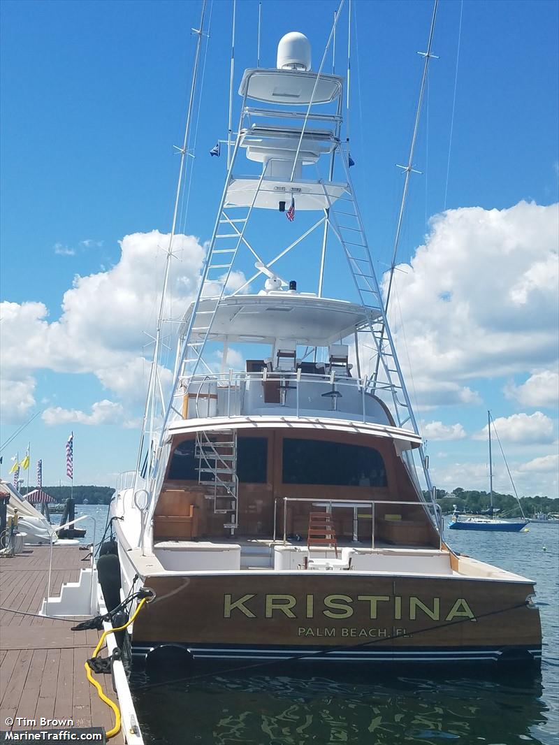 kristina (Pleasure craft) - IMO , MMSI 368018870, Call Sign WDJ8692 under the flag of United States (USA)
