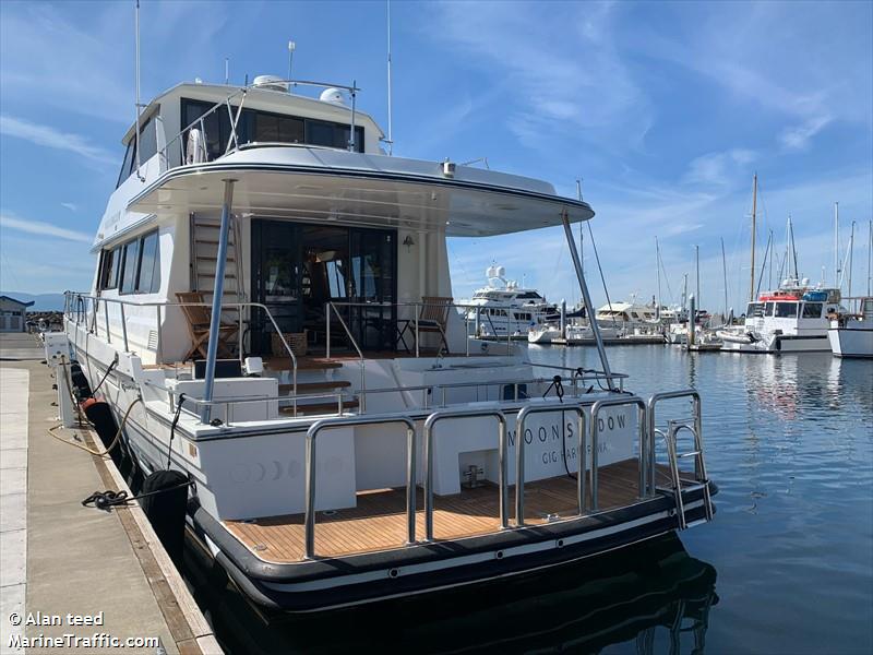moonshadow (Pleasure craft) - IMO , MMSI 368173220, Call Sign WDL8820 under the flag of United States (USA)