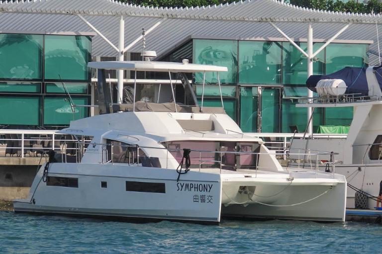 symphony (Pleasure craft) - IMO , MMSI 416006777 under the flag of Taiwan