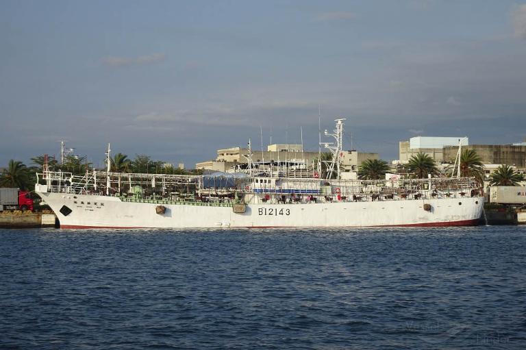 maan shian 12 (Fishing vessel) - IMO , MMSI 416758000, Call Sign BI 2143 under the flag of Taiwan
