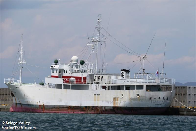 hakuyomaru no.58 (Fishing vessel) - IMO , MMSI 431644000, Call Sign JIKV under the flag of Japan
