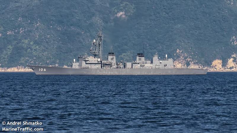 japan war ship 106 (-) - IMO , MMSI 431999645 under the flag of Japan