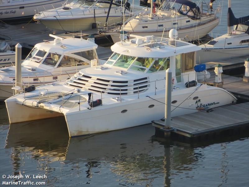 seapaws.com (Pleasure craft) - IMO , MMSI 440161708, Call Sign 1209597 under the flag of Korea