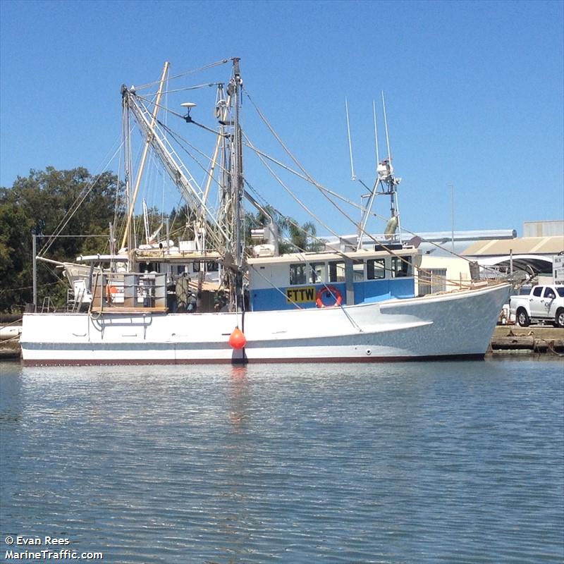 brine cutter (Fishing vessel) - IMO , MMSI 503034010, Call Sign 385222 under the flag of Australia