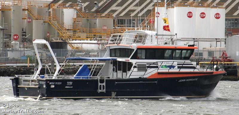 john norgate (Port tender) - IMO , MMSI 503154800, Call Sign VKV7100 under the flag of Australia
