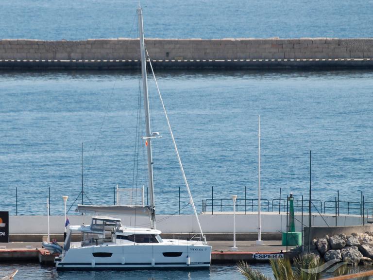 my olga (Unknown) - IMO , MMSI 518100510 under the flag of Cook Islands