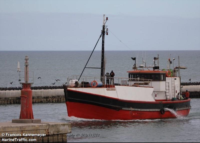 sao gabriel (Fishing vessel) - IMO , MMSI 601617000, Call Sign ZR4691 under the flag of South Africa