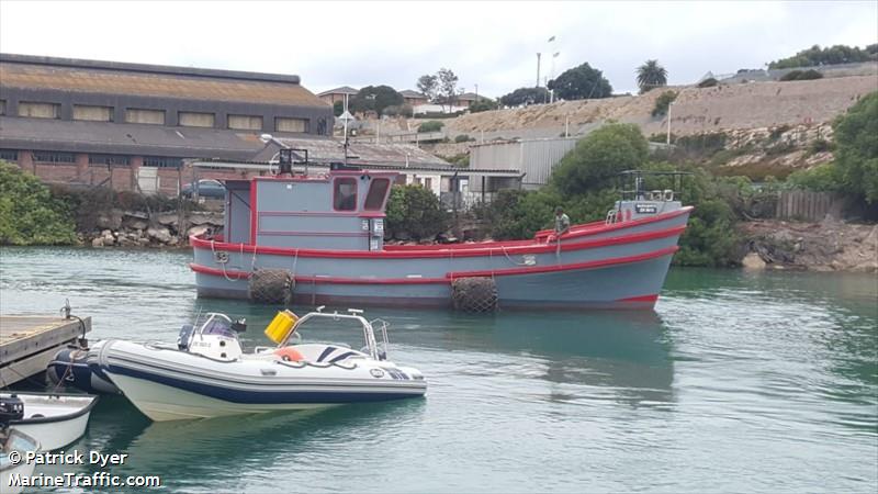 marguerite (-) - IMO , MMSI 601920500, Call Sign ZR2240 under the flag of South Africa
