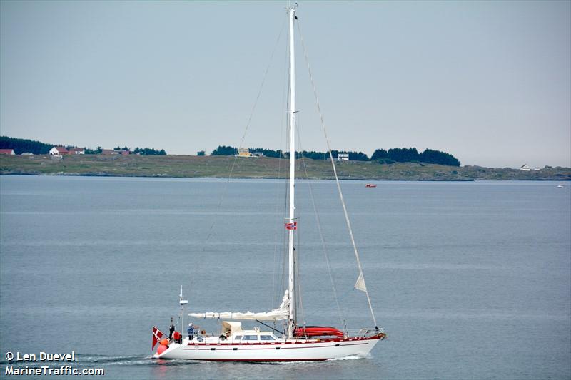 alfe (Sailing vessel) - IMO , MMSI 219010935, Call Sign XP9249 under the flag of Denmark