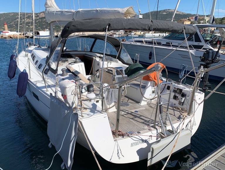 nymphea (Sailing vessel) - IMO , MMSI 227400290, Call Sign FAD5061 under the flag of France
