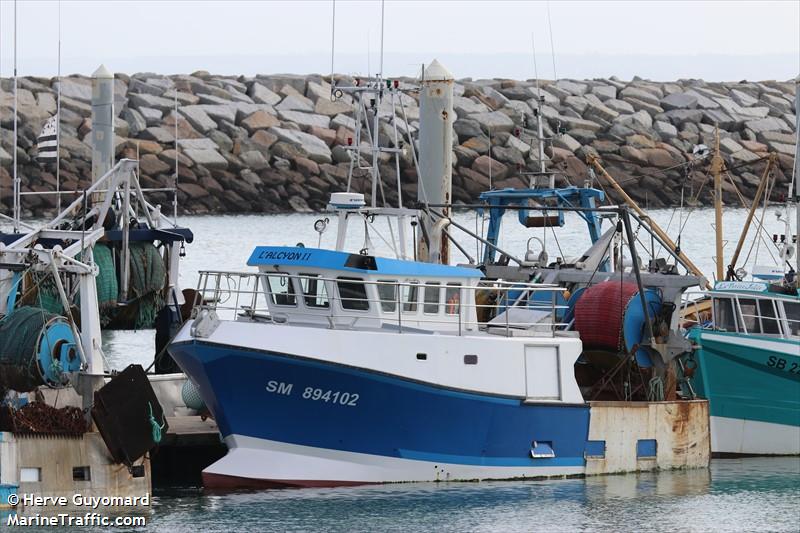alcyon 2 (Fishing vessel) - IMO , MMSI 227579360, Call Sign FGD6464 under the flag of France