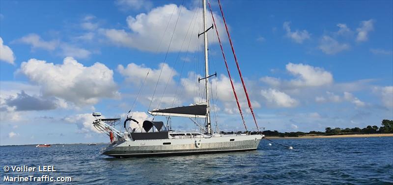 leel (Sailing vessel) - IMO , MMSI 227641000, Call Sign FONR under the flag of France