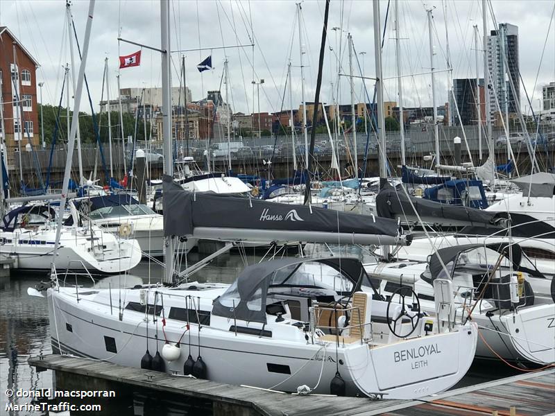 benloyal (Pleasure craft) - IMO , MMSI 232022771, Call Sign MFMZ9 under the flag of United Kingdom (UK)