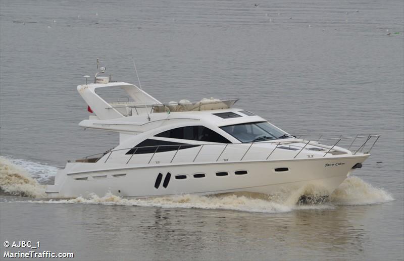 stay calm (Pleasure craft) - IMO , MMSI 235098436, Call Sign 2GLO2 under the flag of United Kingdom (UK)