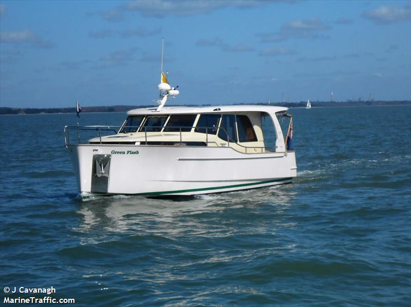 green flash (Pleasure craft) - IMO , MMSI 235106858, Call Sign 2HUYS under the flag of United Kingdom (UK)