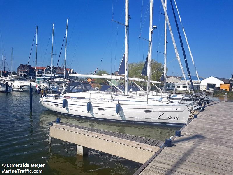 zen (Sailing vessel) - IMO , MMSI 244013213, Call Sign PF5519 under the flag of Netherlands