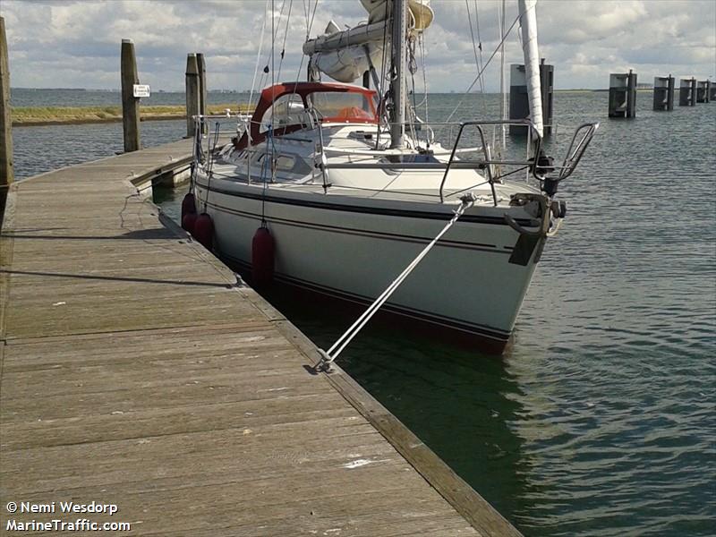 greyhound (Sailing vessel) - IMO , MMSI 244070209, Call Sign PH4917 under the flag of Netherlands