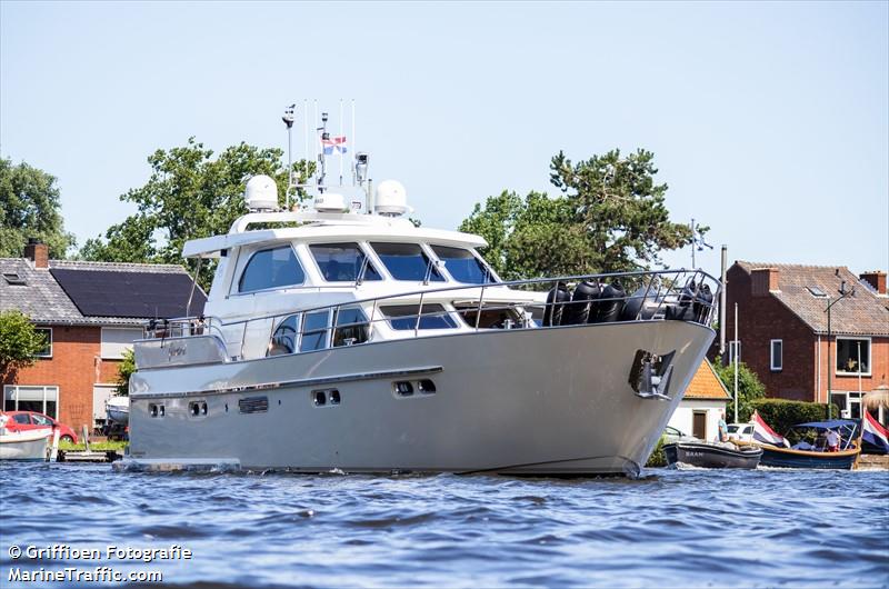 giovanni (Pleasure craft) - IMO , MMSI 244193368, Call Sign PE4197 under the flag of Netherlands