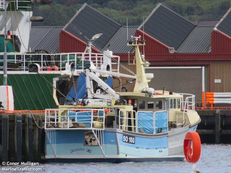 aoibh aine (Fishing vessel) - IMO , MMSI 250000775, Call Sign EIAA9 under the flag of Ireland