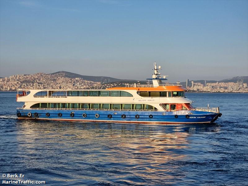 pasifik yildizi (Passenger ship) - IMO , MMSI 271043798, Call Sign TCA3102 under the flag of Turkey