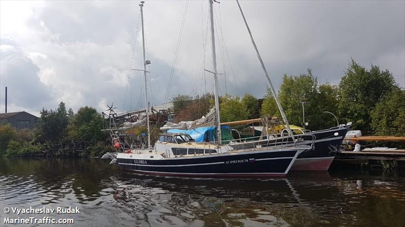 gloria (Sailing vessel) - IMO , MMSI 273218190, Call Sign GLORIA under the flag of Russia