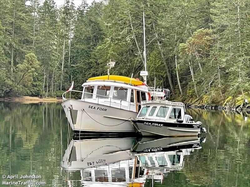 sea foam (Pleasure craft) - IMO , MMSI 316037457, Call Sign SEAFOAM under the flag of Canada