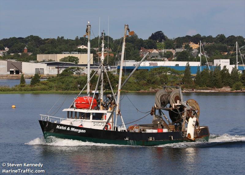 kelsi morgan (Fishing vessel) - IMO , MMSI 338386525 under the flag of USA