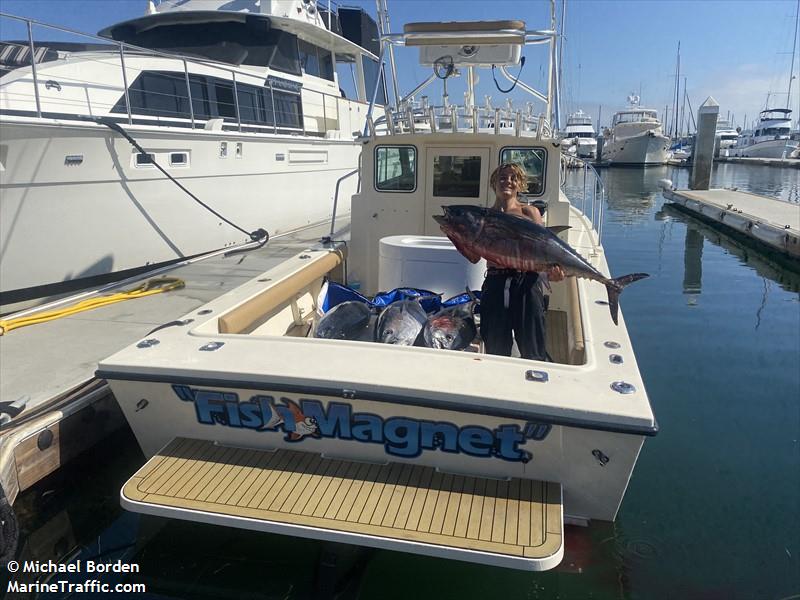 fish magnet (Pleasure craft) - IMO , MMSI 338391613 under the flag of USA