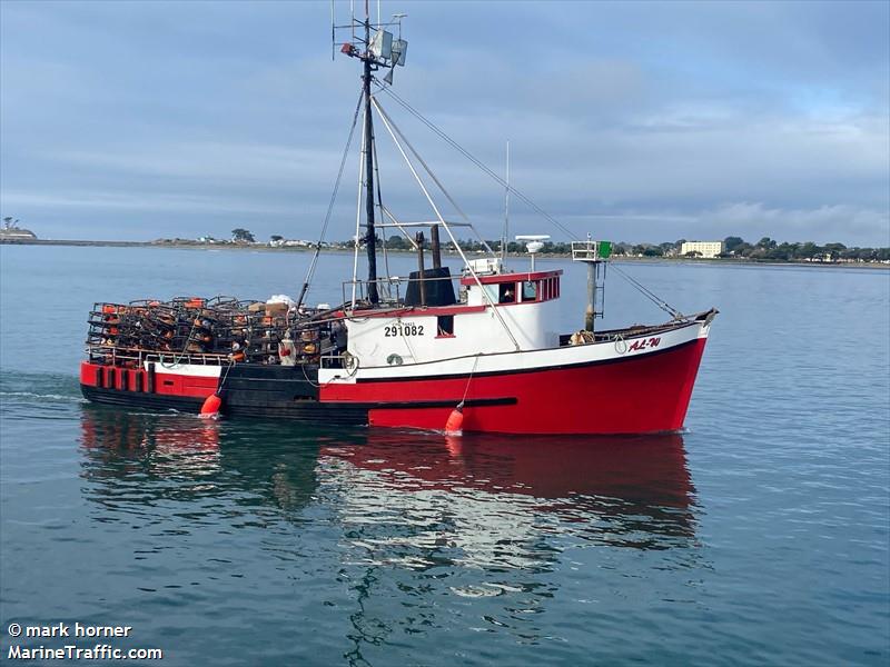 al w (Fishing vessel) - IMO , MMSI 367188450, Call Sign WDD7588 under the flag of United States (USA)