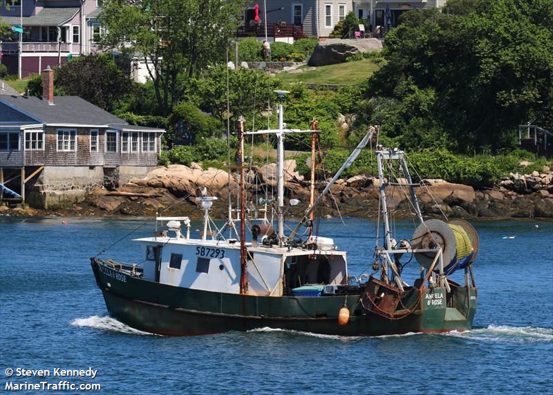 angela rose (Fishing vessel) - IMO , MMSI 368007530, Call Sign WDJ7520 under the flag of United States (USA)