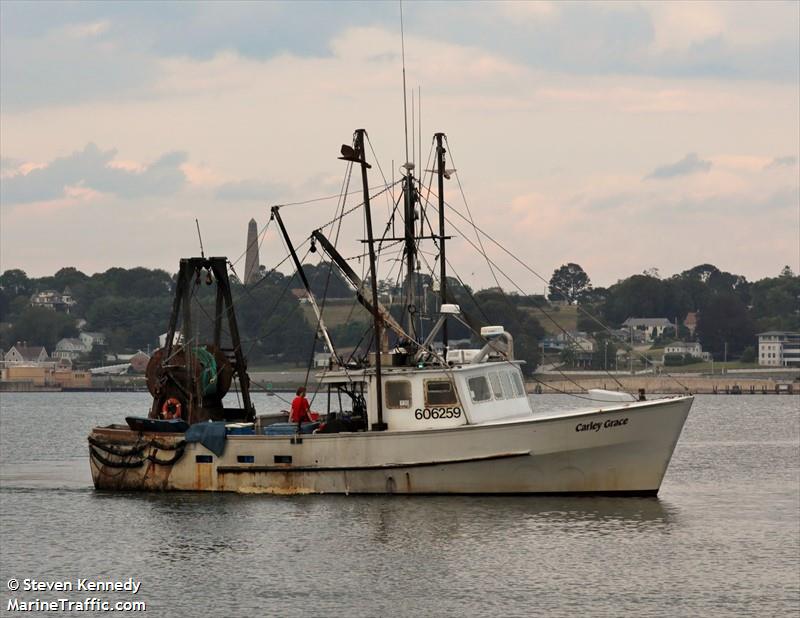 carley grace (Fishing vessel) - IMO , MMSI 368018750, Call Sign WDJ8681 under the flag of United States (USA)