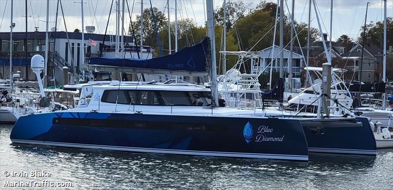 blue diamond (Pleasure craft) - IMO , MMSI 368169010, Call Sign WDL8385 under the flag of United States (USA)
