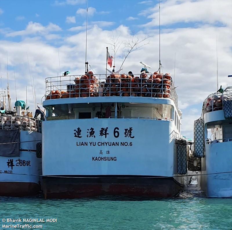 lian yu chyuan no 6 (Fishing Vessel) - IMO , MMSI 416005668, Call Sign BH3511 under the flag of Taiwan