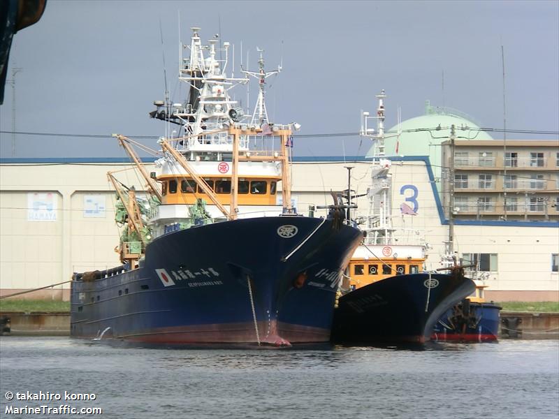 genpukumaru no.11 (Fishing vessel) - IMO , MMSI 431005085, Call Sign JD3604 under the flag of Japan