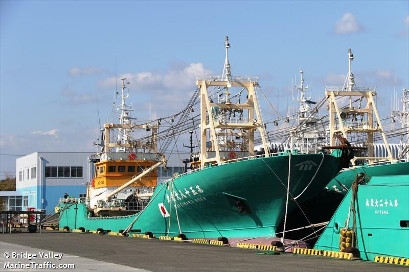 daieimaru no.58 (Fishing vessel) - IMO , MMSI 431601301, Call Sign JM6124 under the flag of Japan
