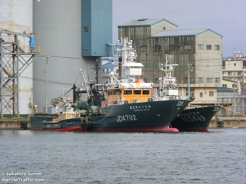 tenohmaru no88 (-) - IMO , MMSI 431805000, Call Sign JD4792 under the flag of Japan